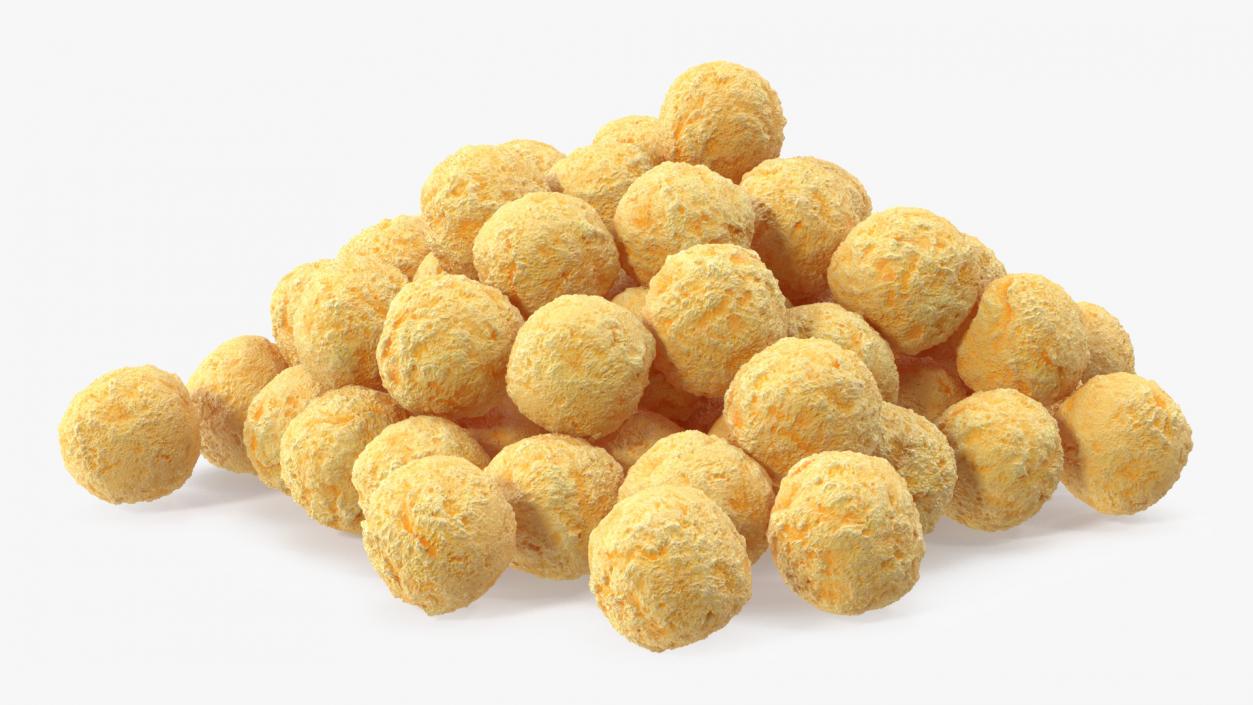 3D model Pile of Cereal Balls