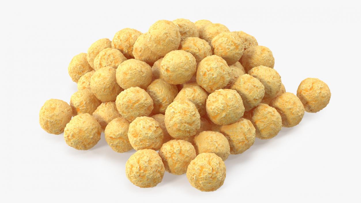 3D model Pile of Cereal Balls