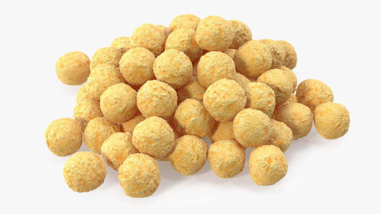 3D model Pile of Cereal Balls