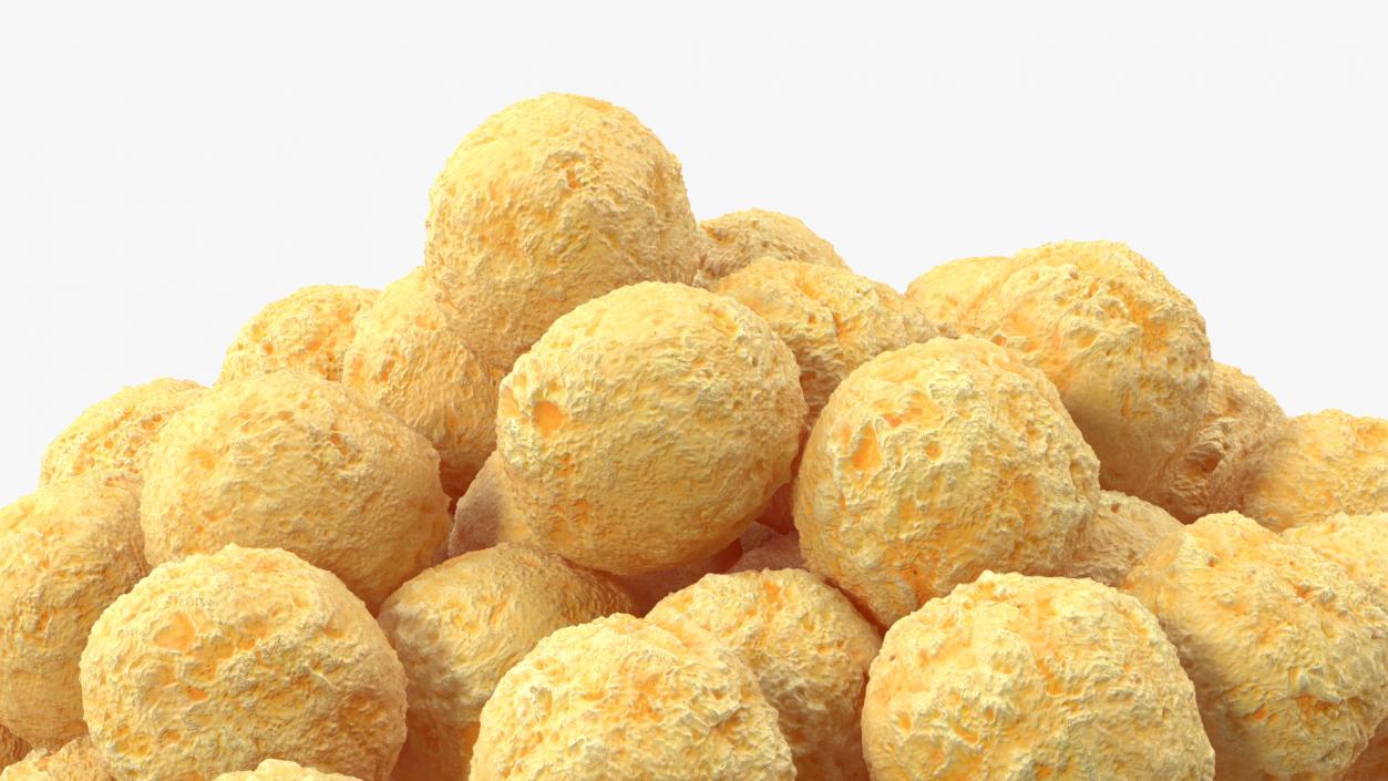 3D model Pile of Cereal Balls