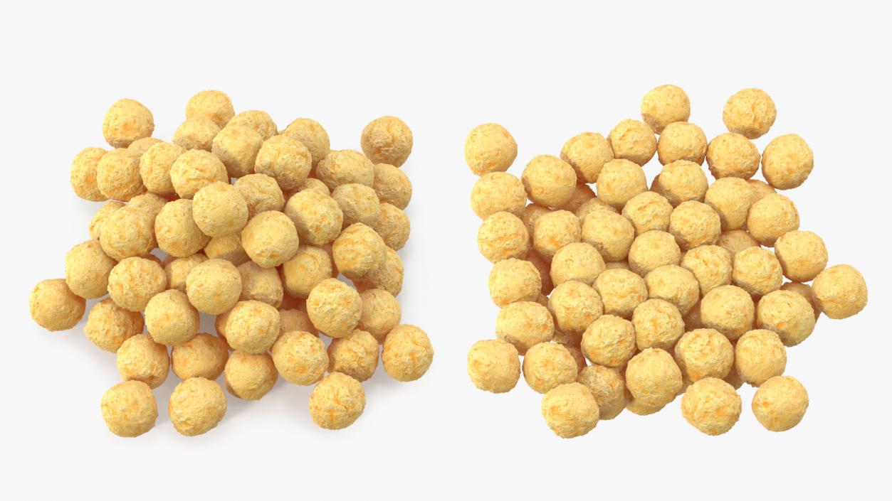 3D model Pile of Cereal Balls