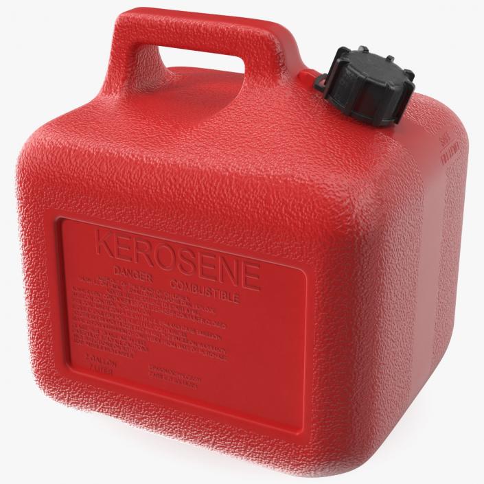 Plastic Gas Can 2 Gallon 3D model