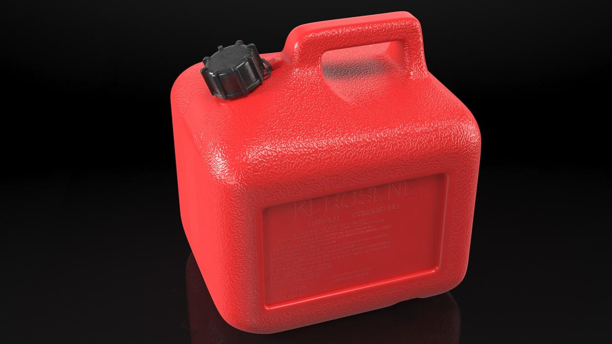 Plastic Gas Can 2 Gallon 3D model