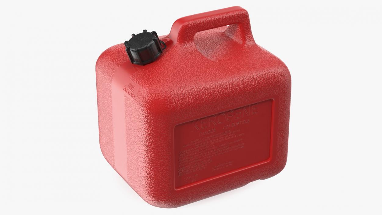 Plastic Gas Can 2 Gallon 3D model