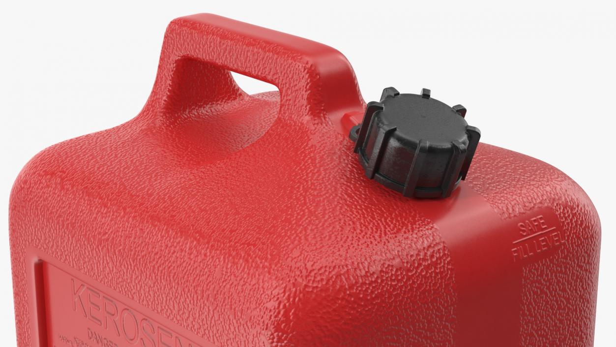 Plastic Gas Can 2 Gallon 3D model