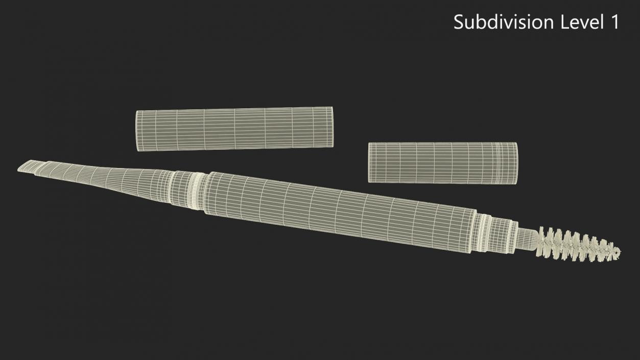 Dual Ended Brow Pencil 3D