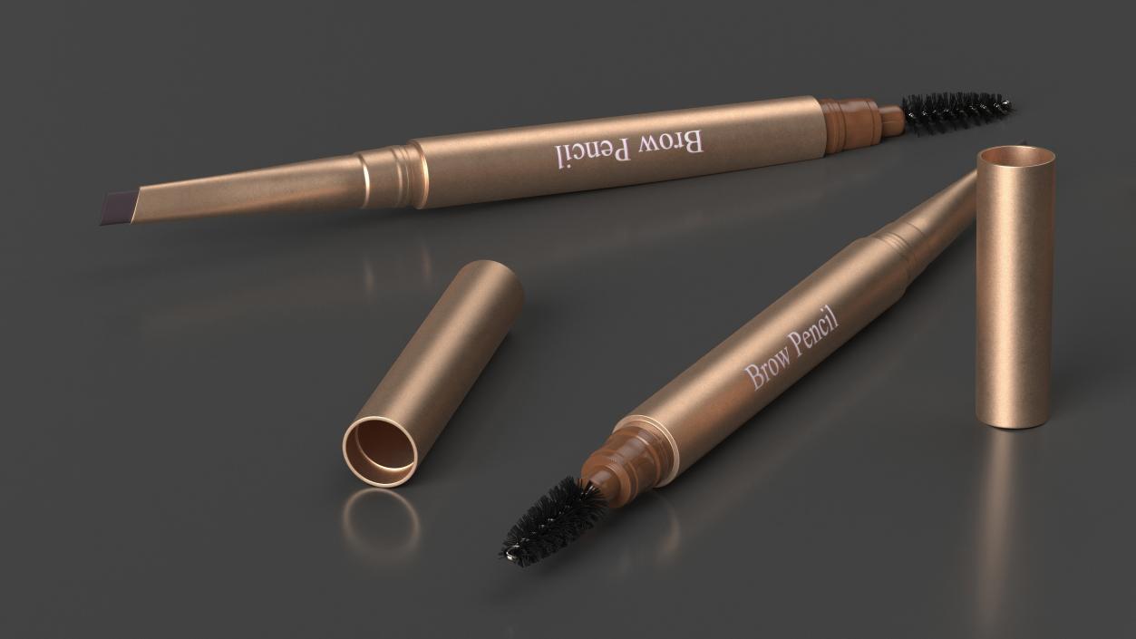 Dual Ended Brow Pencil 3D