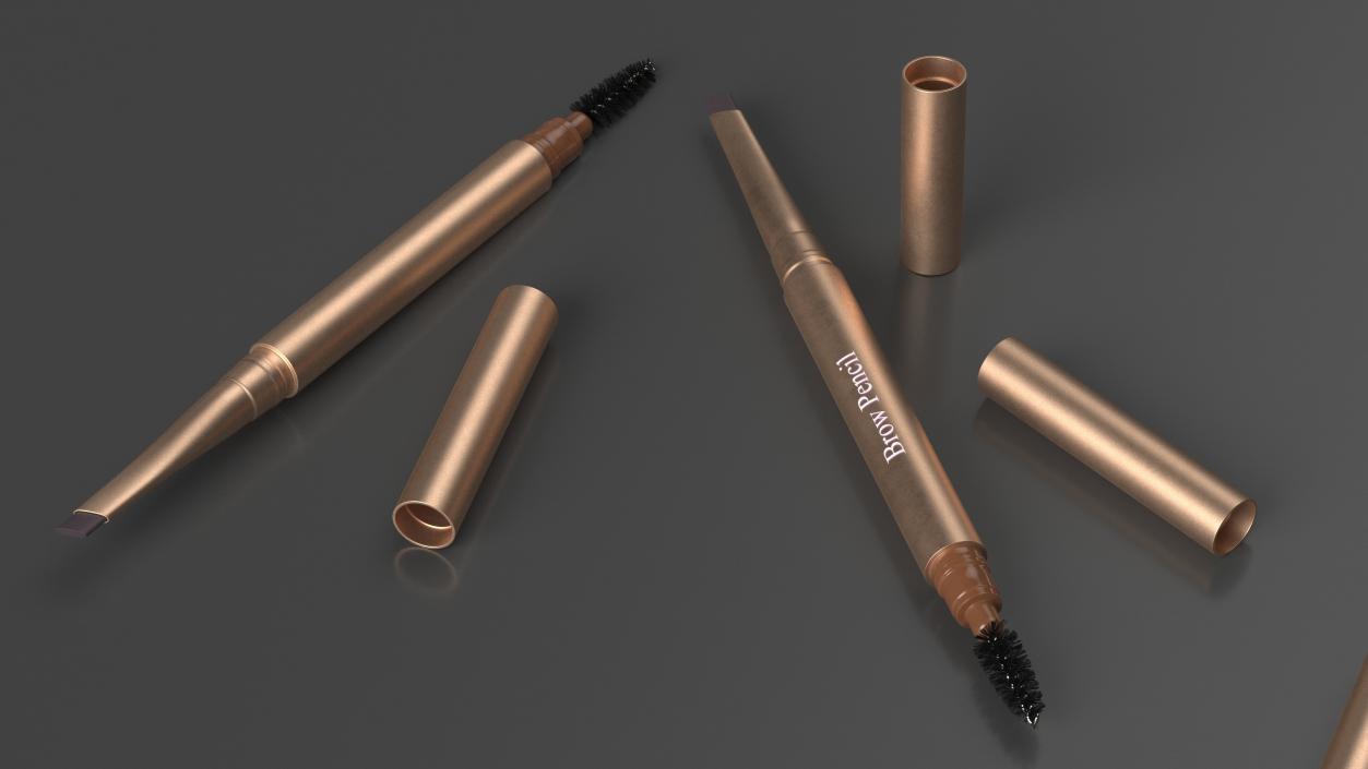 Dual Ended Brow Pencil 3D