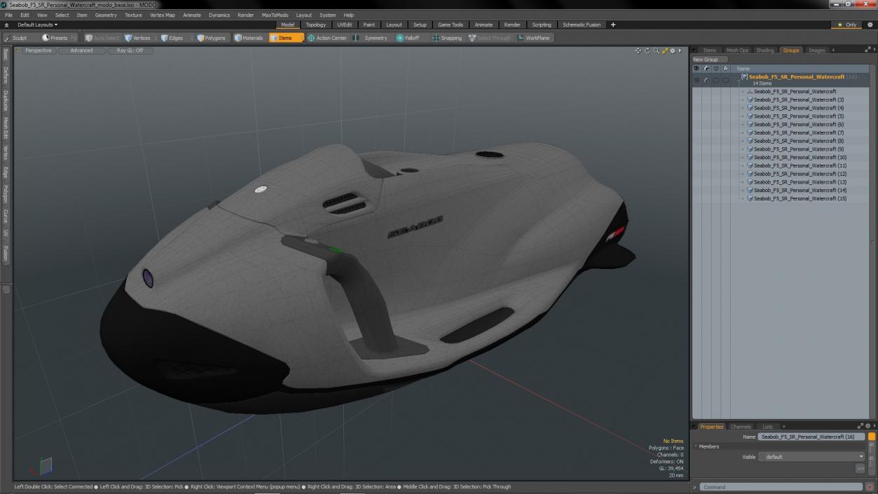 Seabob F5 SR Personal Watercraft 3D