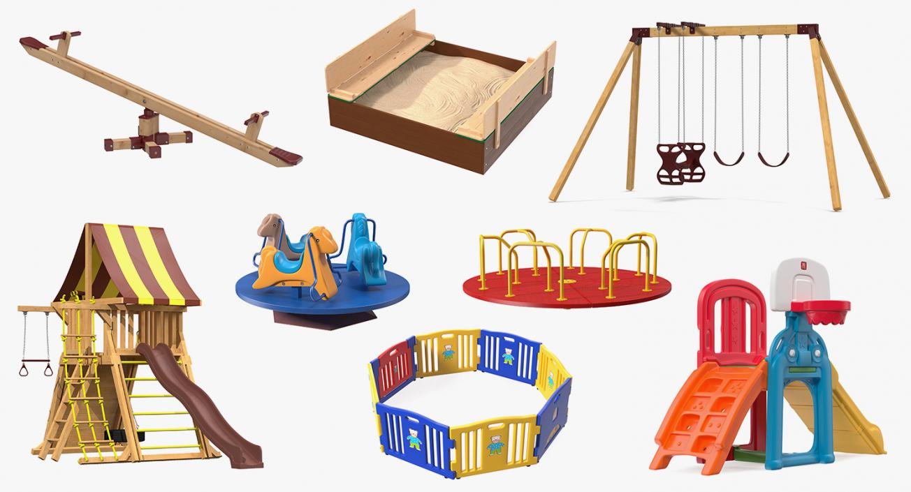 3D Playground Collection 6 model