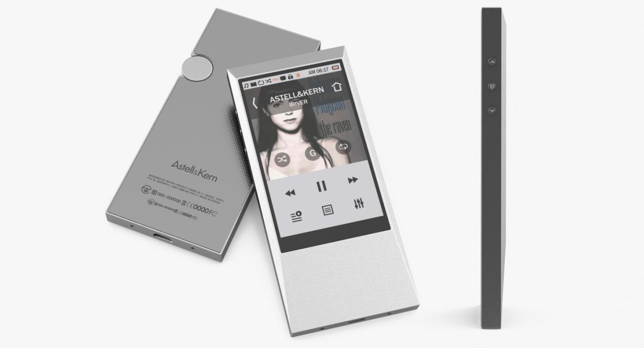 3D Portable Music Players Collection model