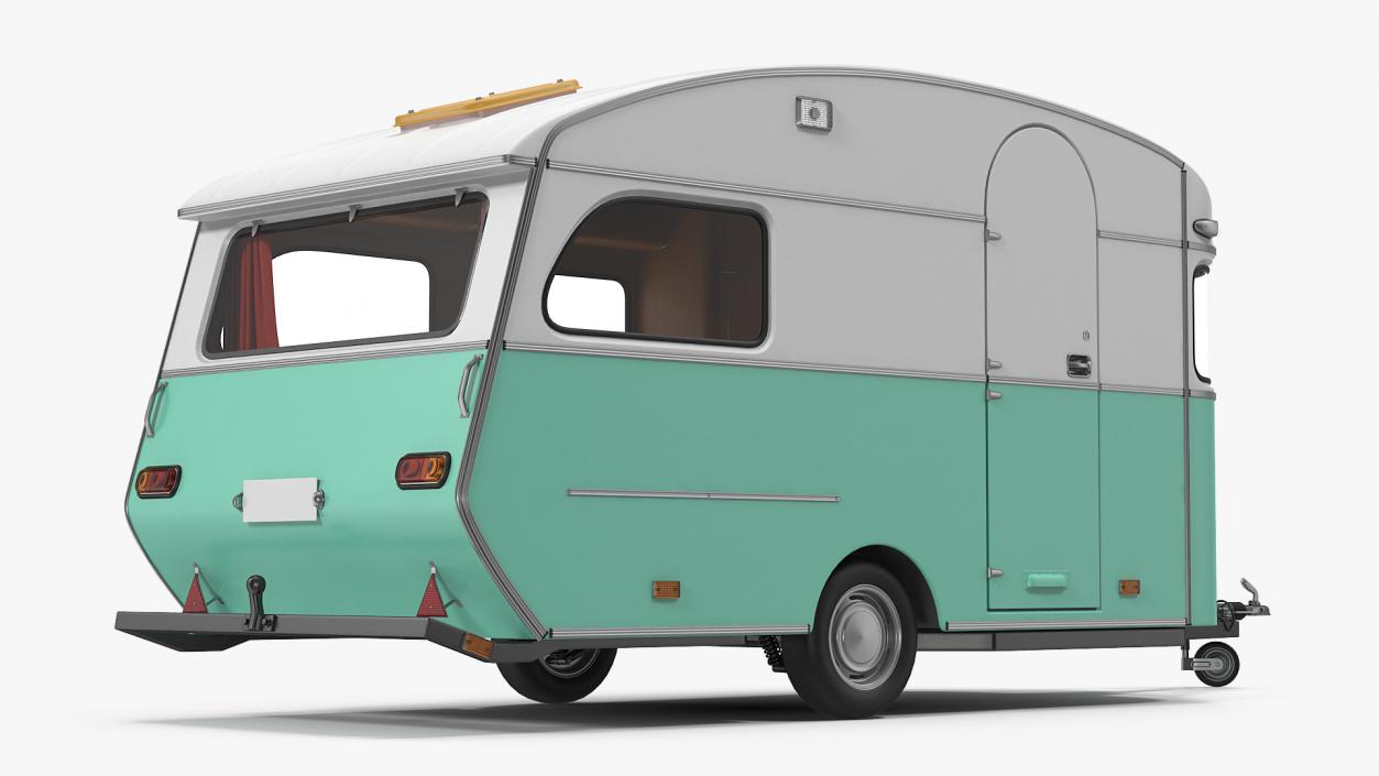 3D model Vintage Caravan Constructam Comet 5