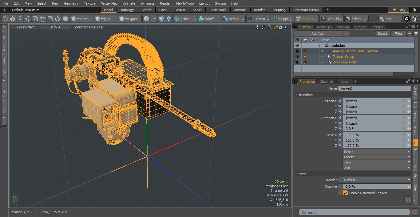 Armory Electro Optic System 3D