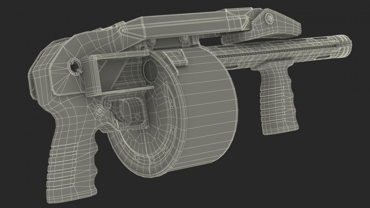 3D Sentinel Arms Striker-12 with Folded Butt