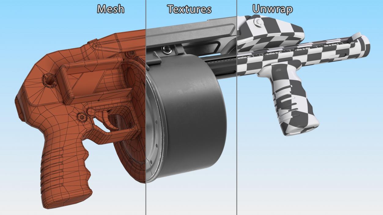 3D Sentinel Arms Striker-12 with Folded Butt