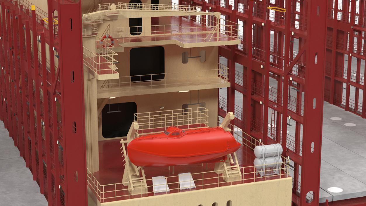 Cargo Ships Collection 4 3D model