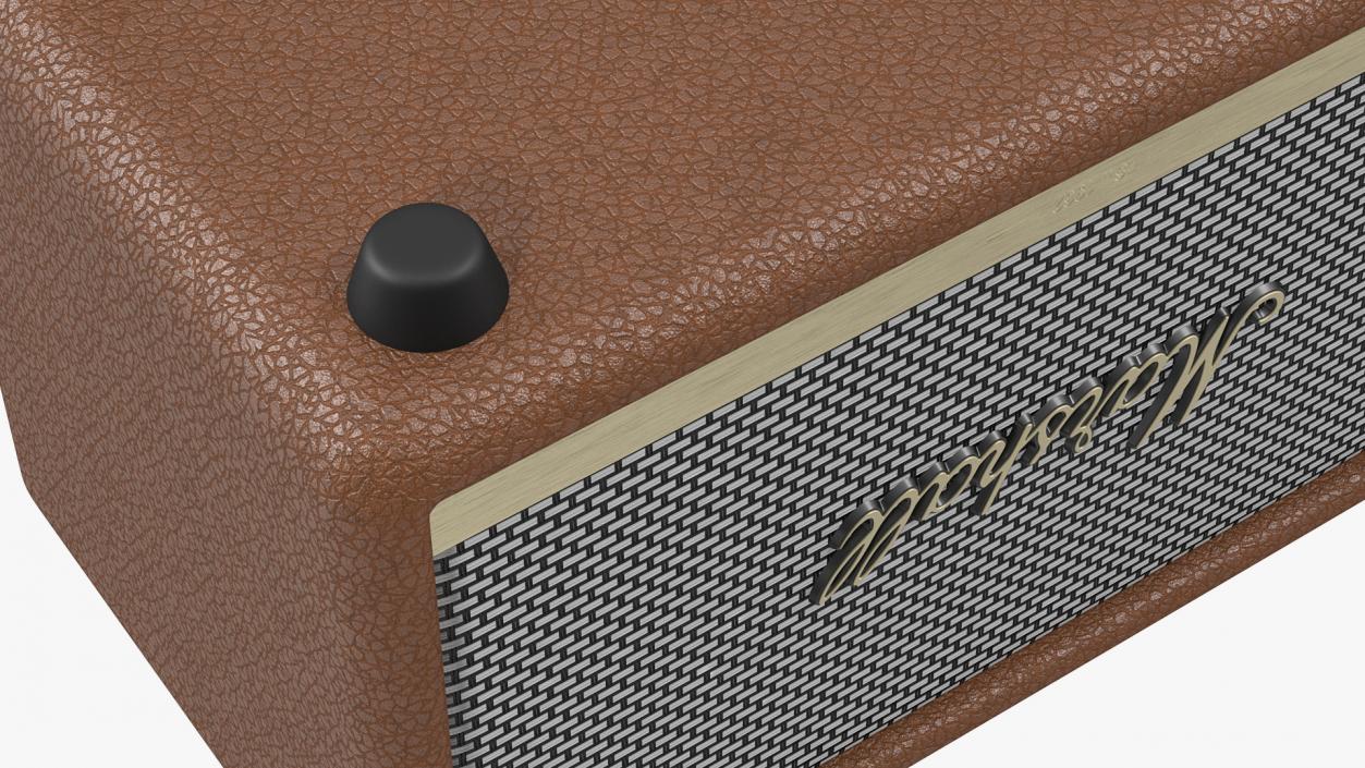 Marshall Acton II Wireless Wi-Fi Smart Speaker Brown 3D