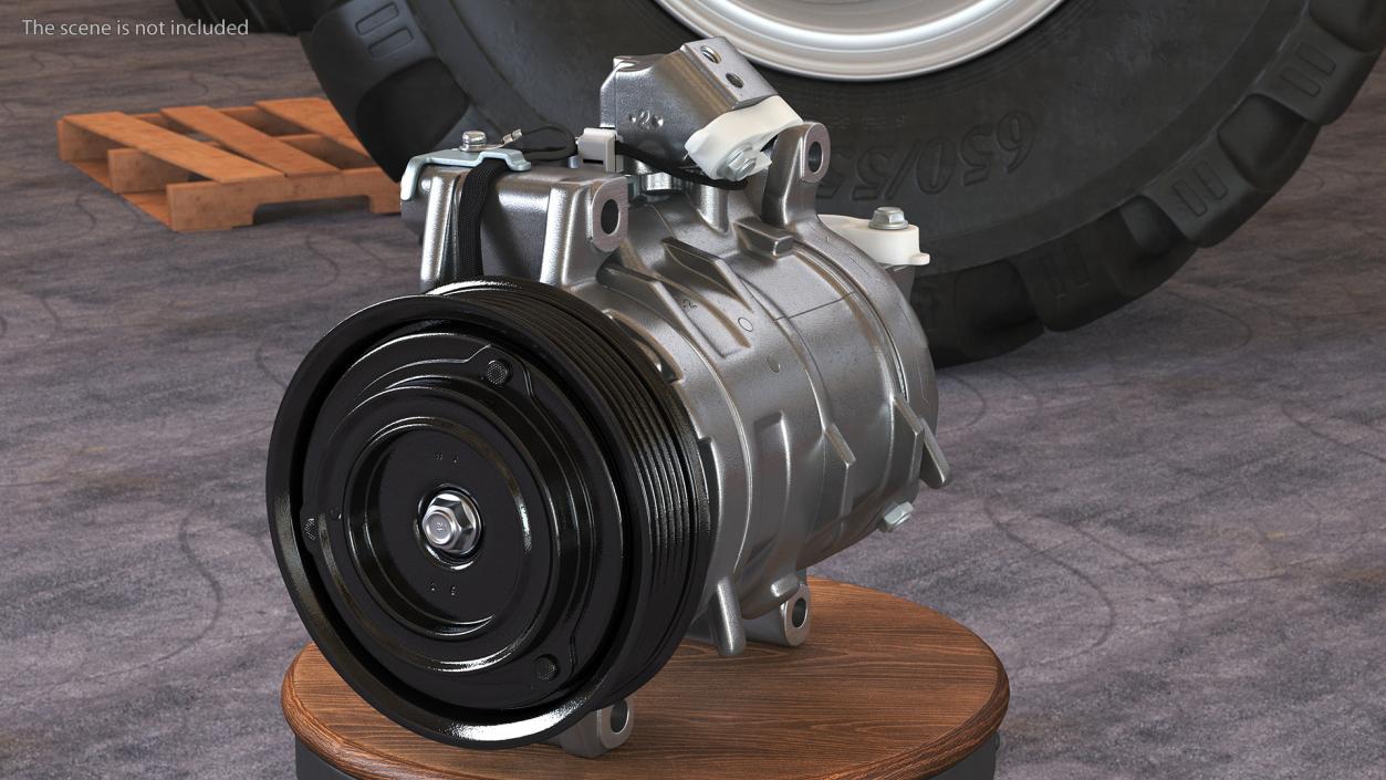 3D Vehicle AC Compressor