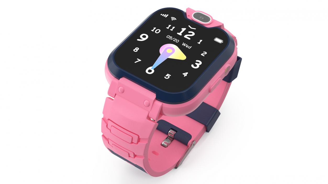 3D model Kids Smart Activity Watch Pink