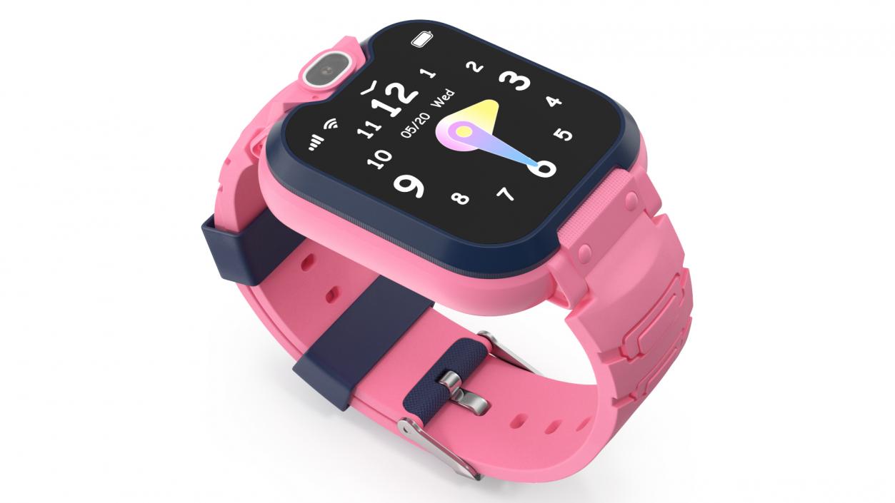 3D model Kids Smart Activity Watch Pink