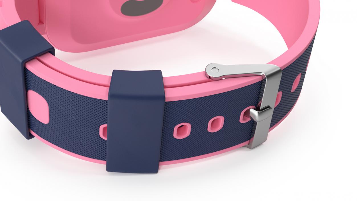 3D model Kids Smart Activity Watch Pink