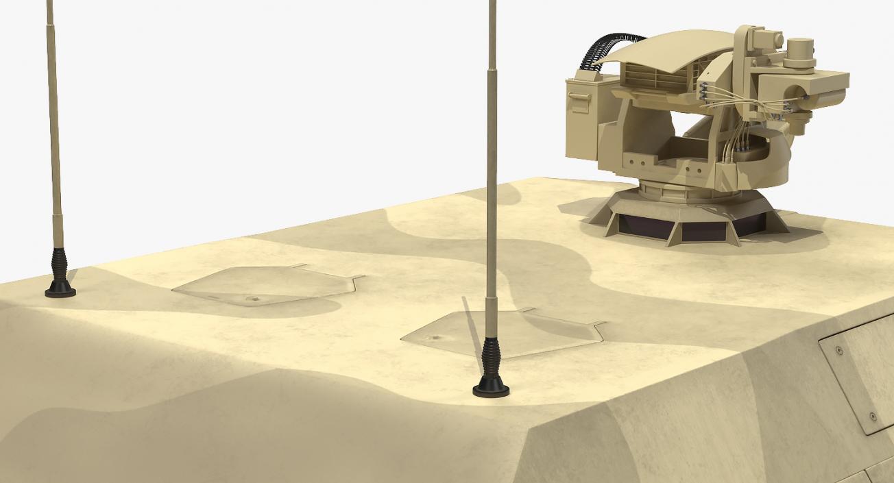 Lynx IFV Desert Rigged 3D