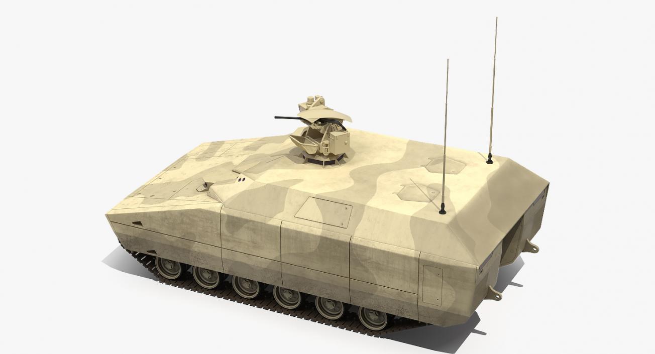 Lynx IFV Desert Rigged 3D