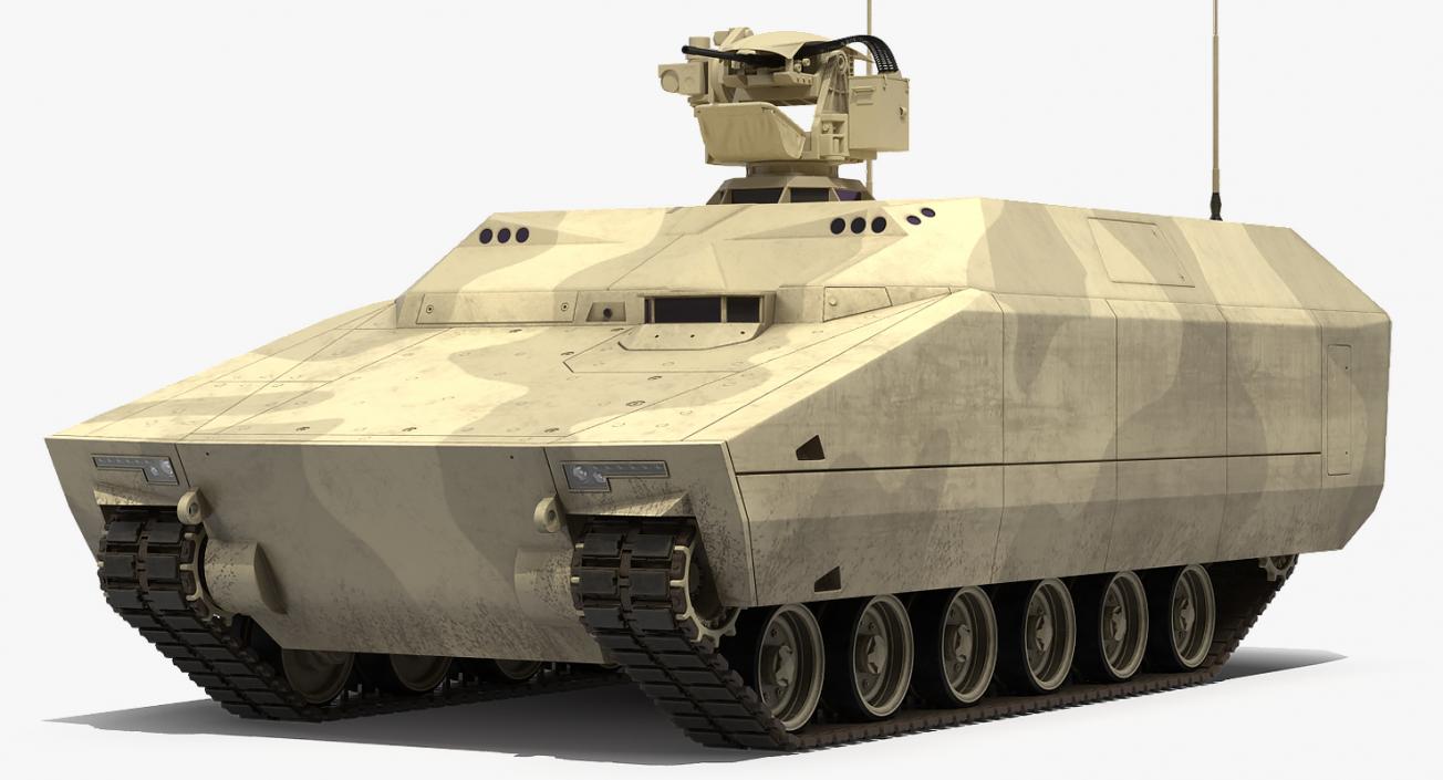 Lynx IFV Desert Rigged 3D