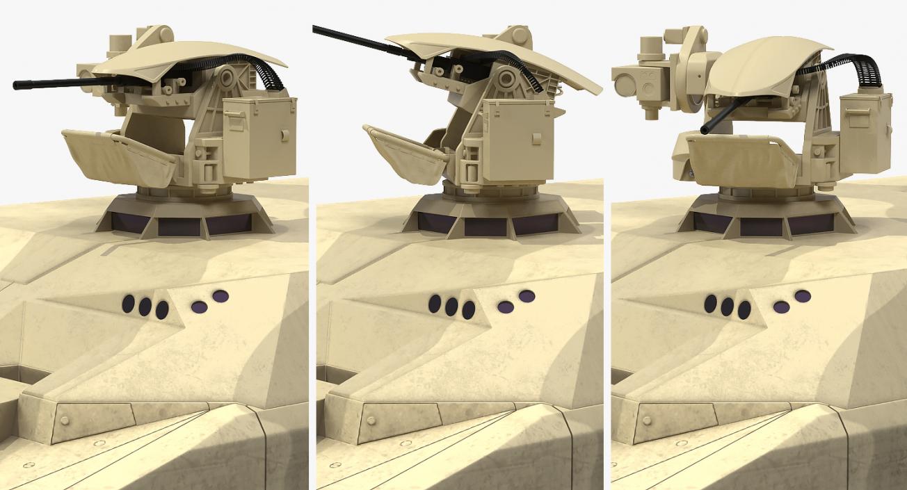 Lynx IFV Desert Rigged 3D