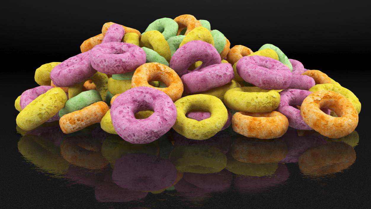 Breakfast Cereal Meal Collection 3D