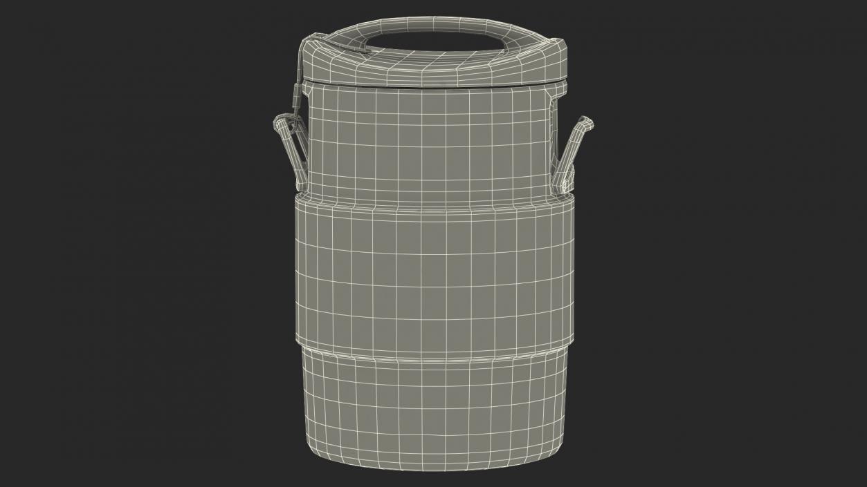 Yellow Gallon Industrial Water Cooler 3D