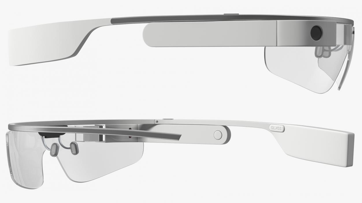 Google Glass Enterprise Edition 2 White 3D model