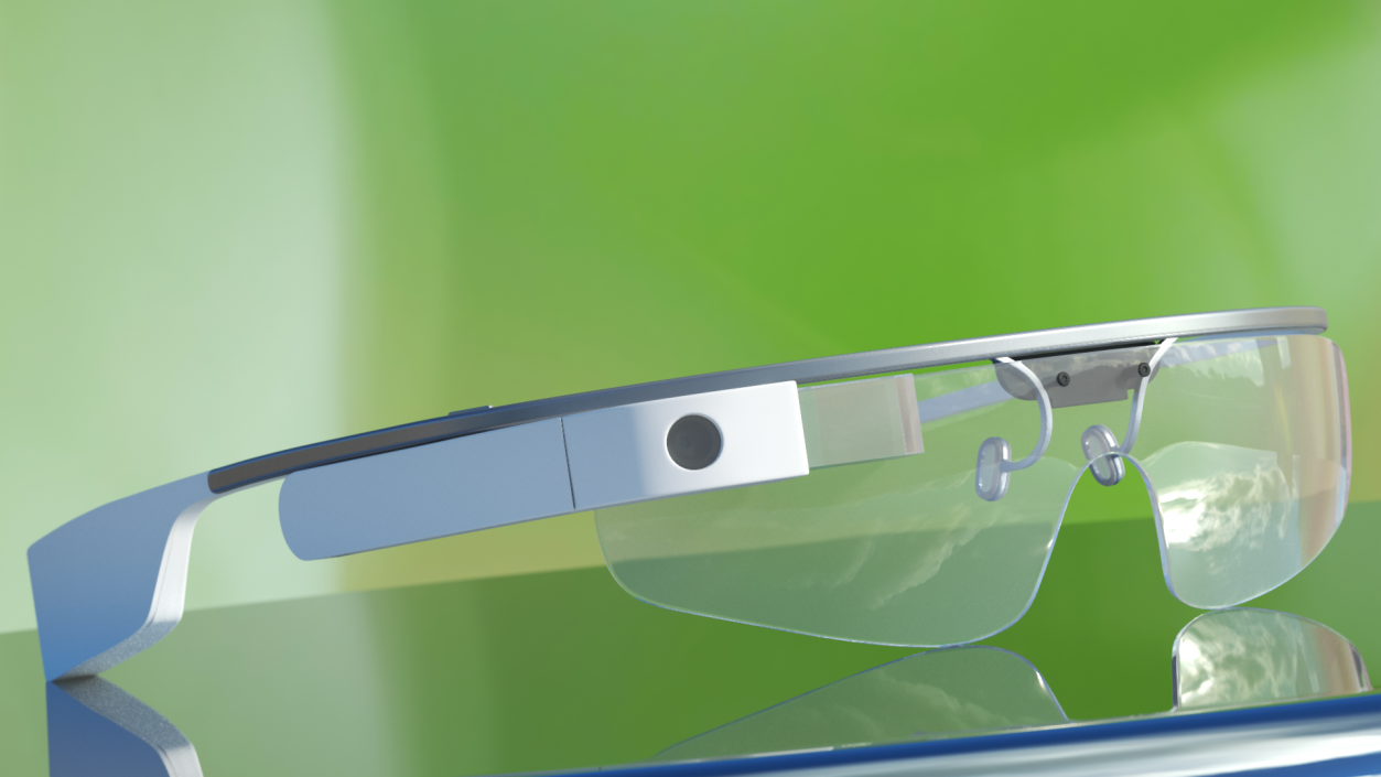 Google Glass Enterprise Edition 2 White 3D model