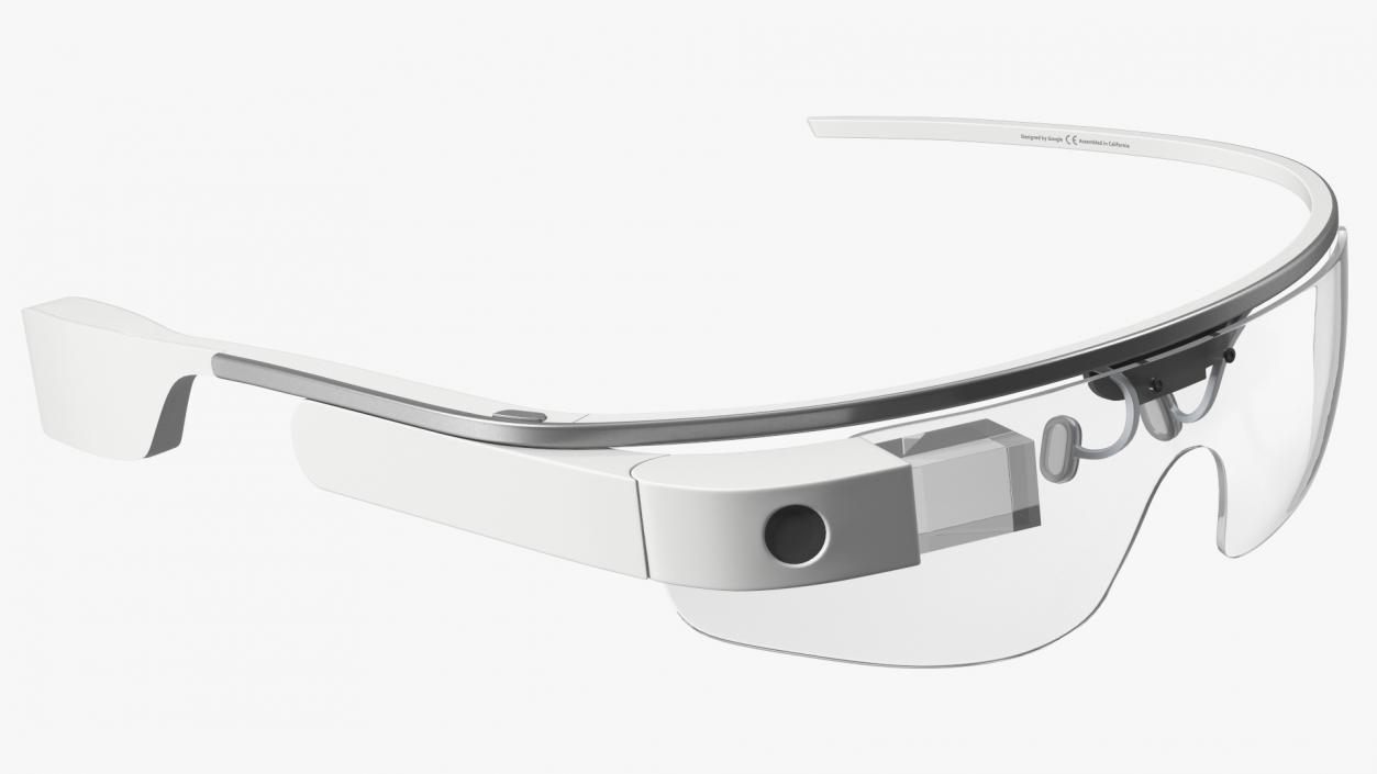 Google Glass Enterprise Edition 2 White 3D model