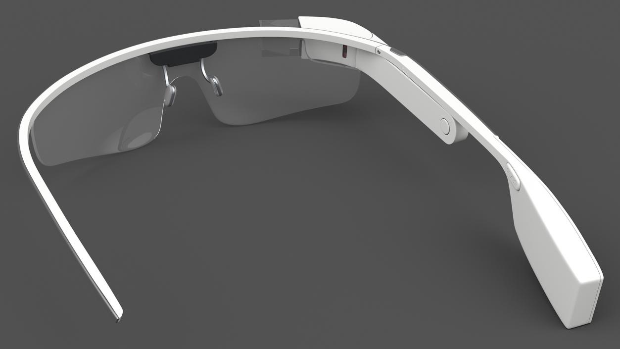 Google Glass Enterprise Edition 2 White 3D model