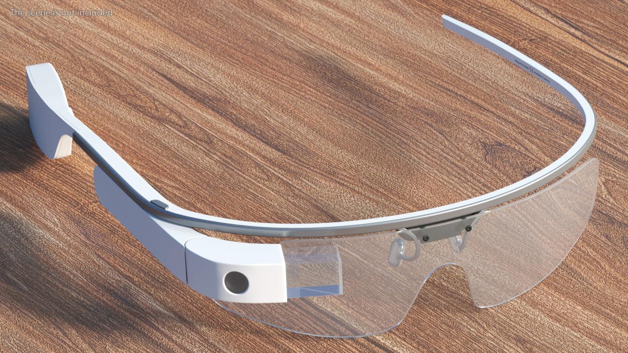 Google Glass Enterprise Edition 2 White 3D model