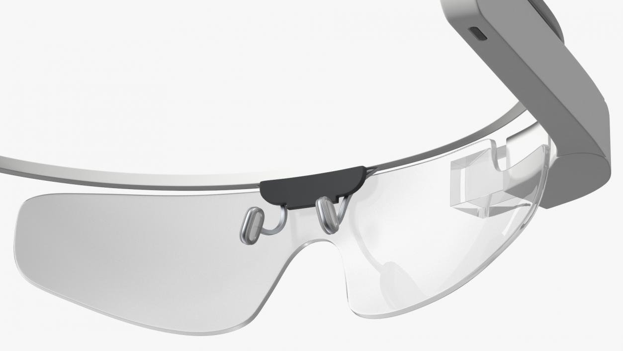 Google Glass Enterprise Edition 2 White 3D model