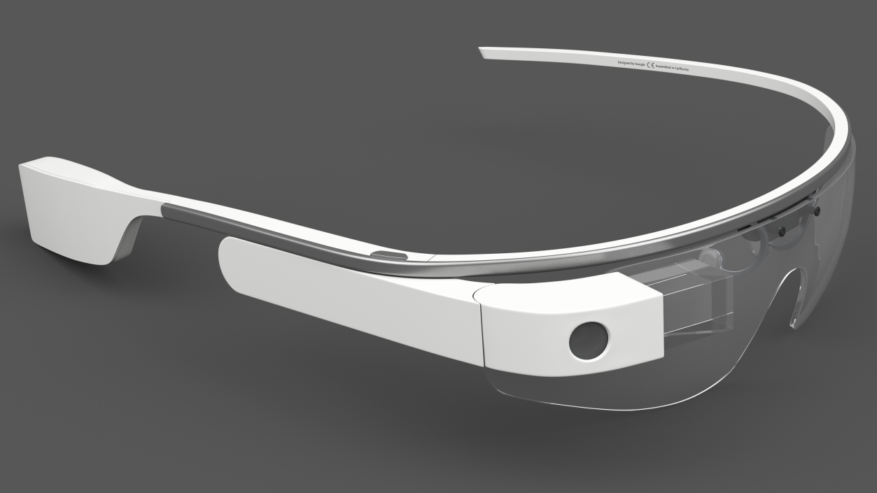 Google Glass Enterprise Edition 2 White 3D model