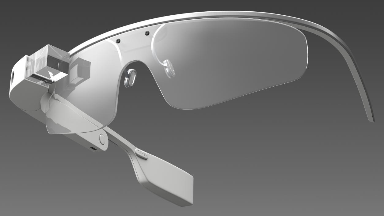 Google Glass Enterprise Edition 2 White 3D model