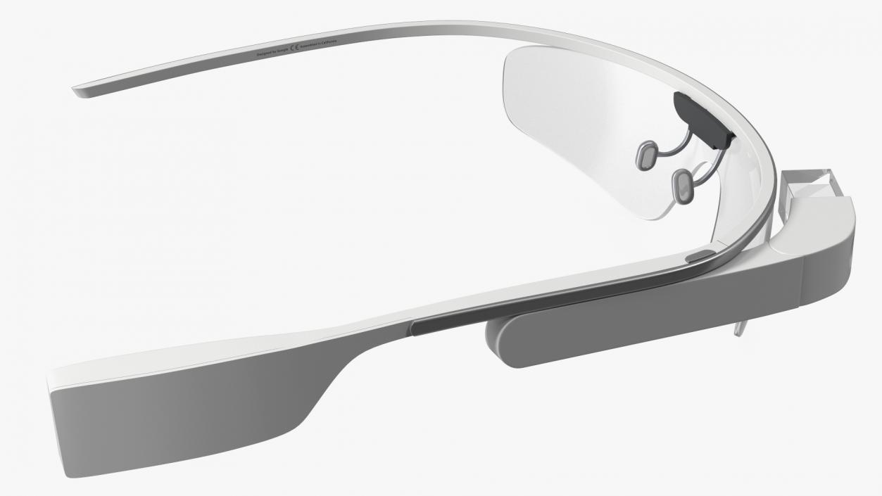 Google Glass Enterprise Edition 2 White 3D model