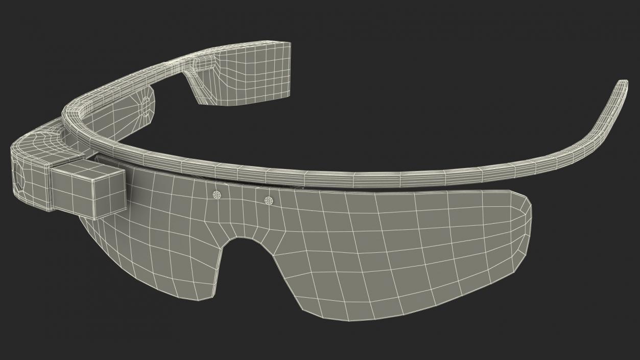 Google Glass Enterprise Edition 2 White 3D model