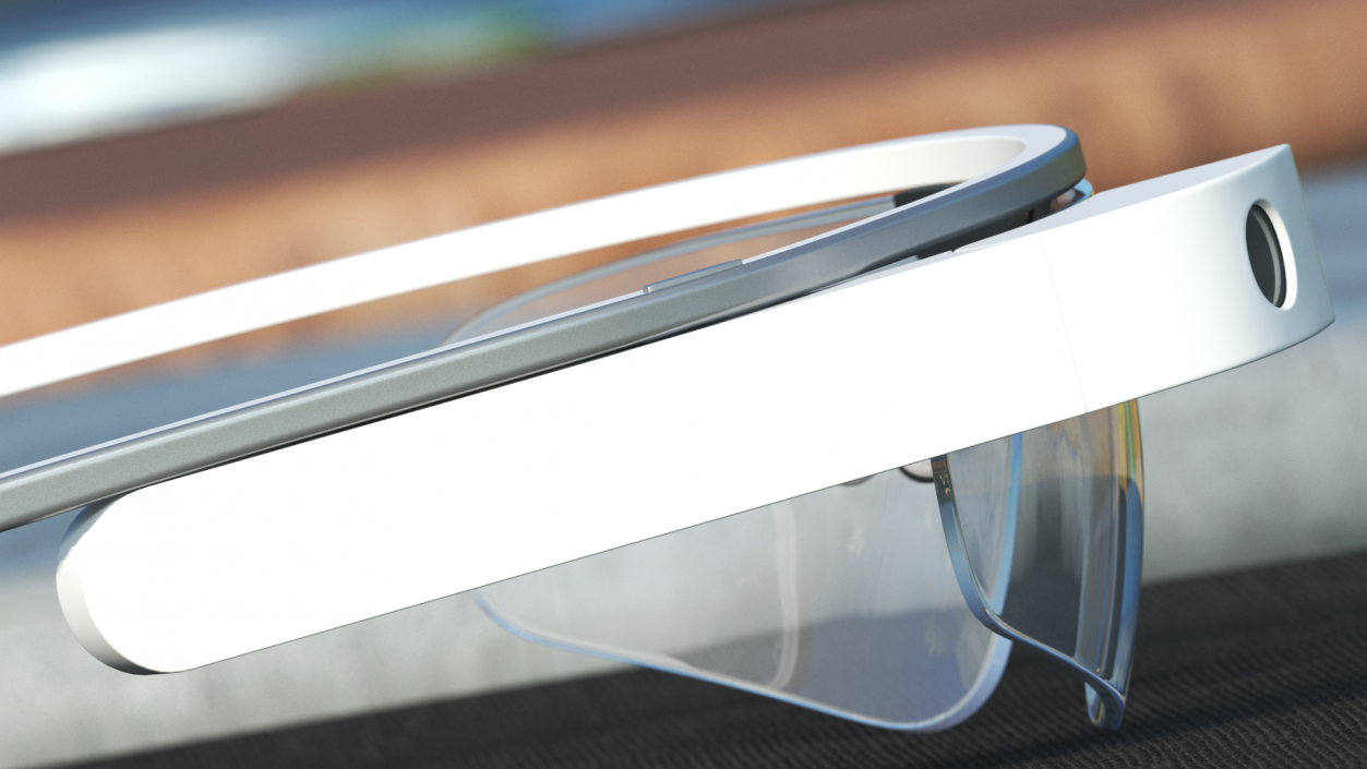 Google Glass Enterprise Edition 2 White 3D model