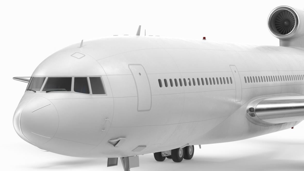 3D Lockheed L-1011 TriStar model