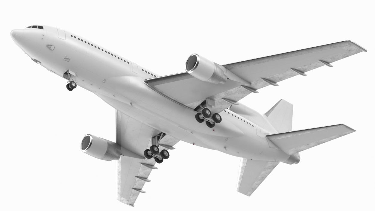 3D Lockheed L-1011 TriStar model