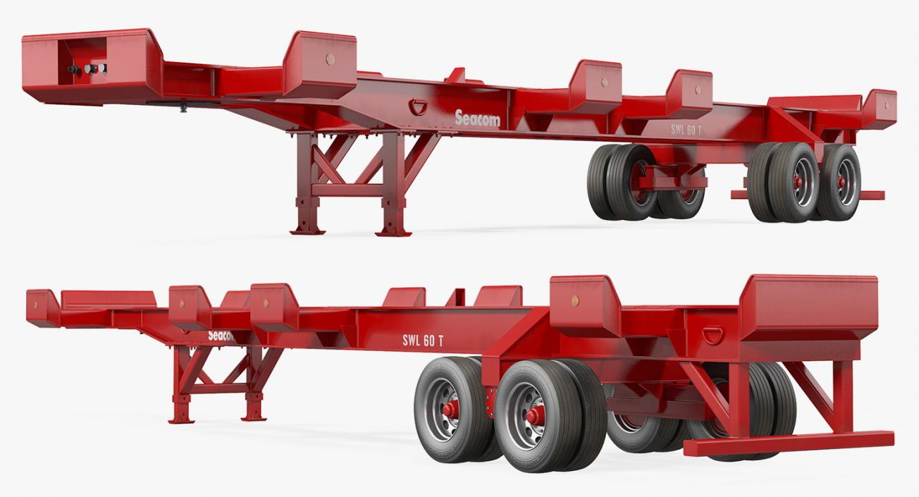 3D Trailers 3D Models Collection 5