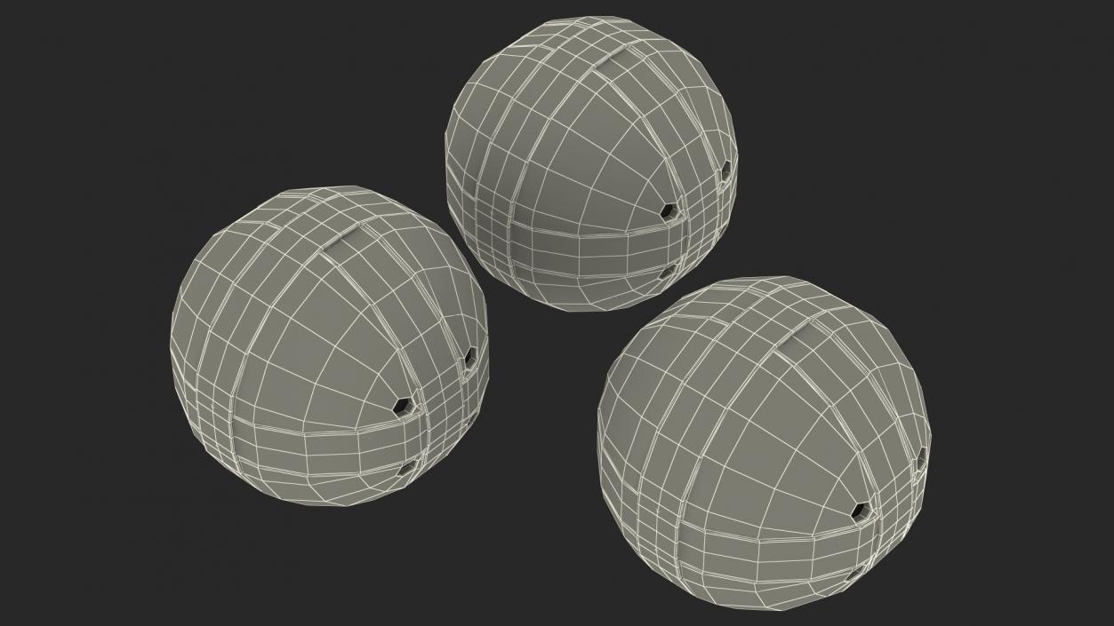 Velcro Target Balls 3D model