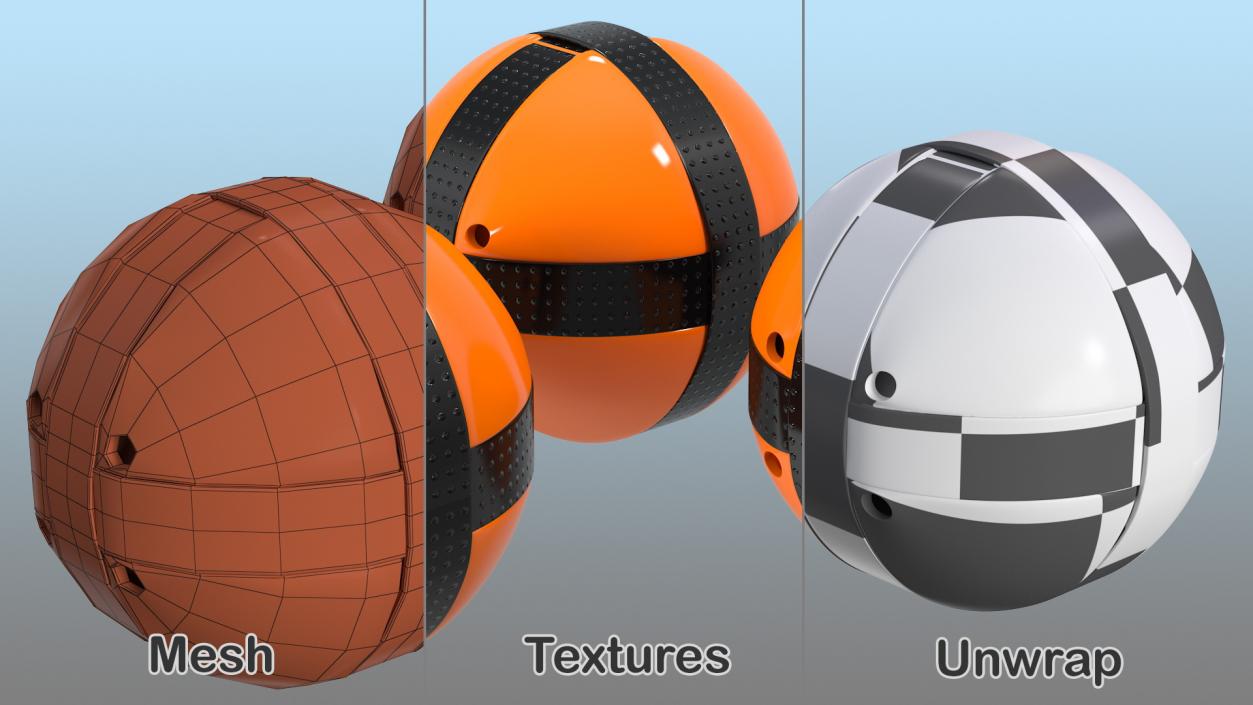 Velcro Target Balls 3D model