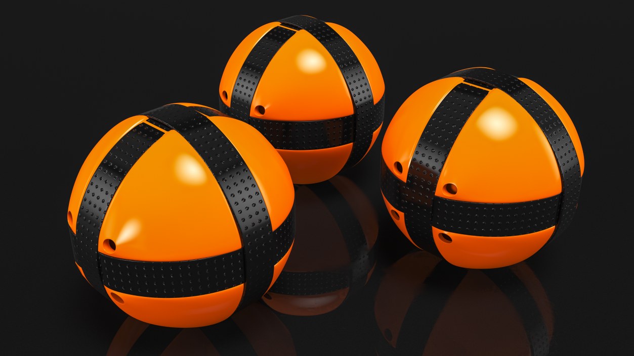 Velcro Target Balls 3D model