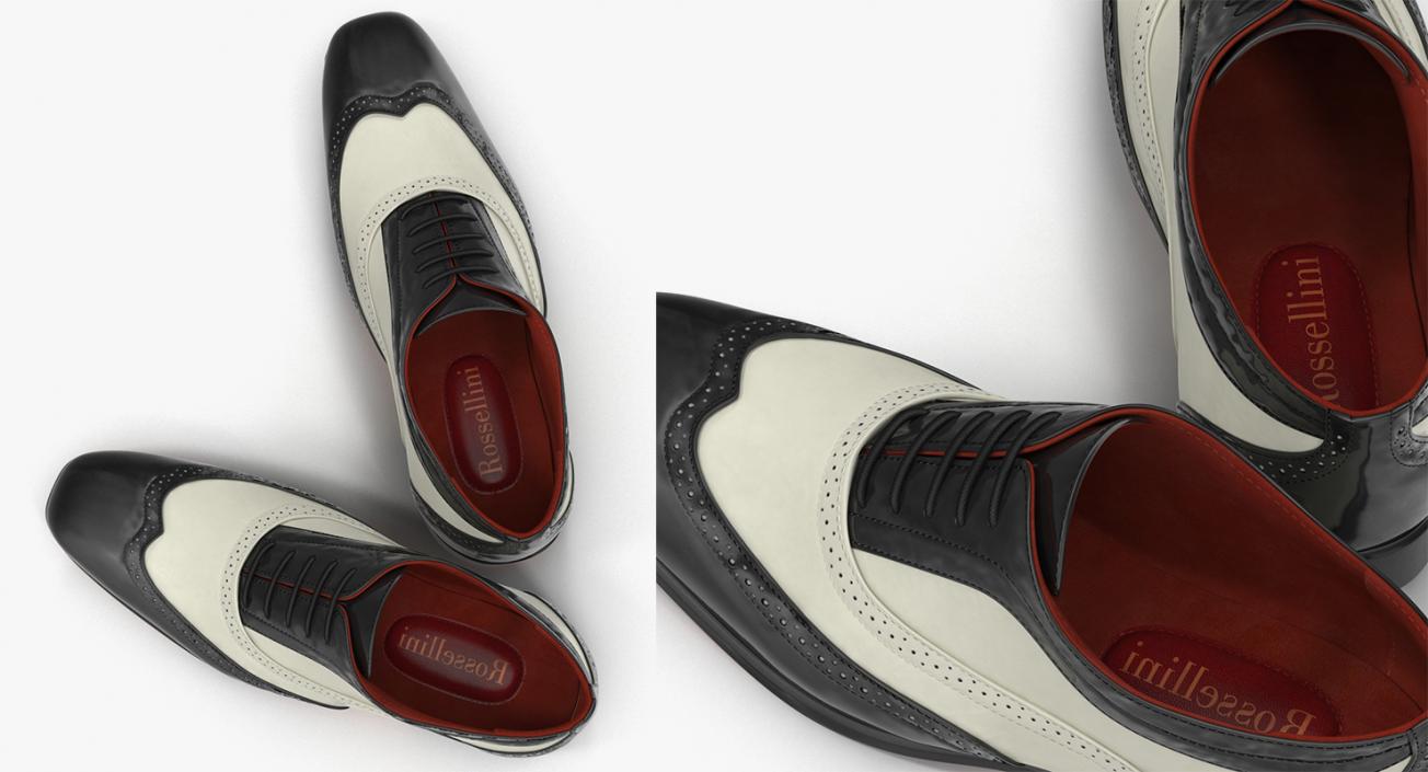 3D Man Shoes Collection 11 model