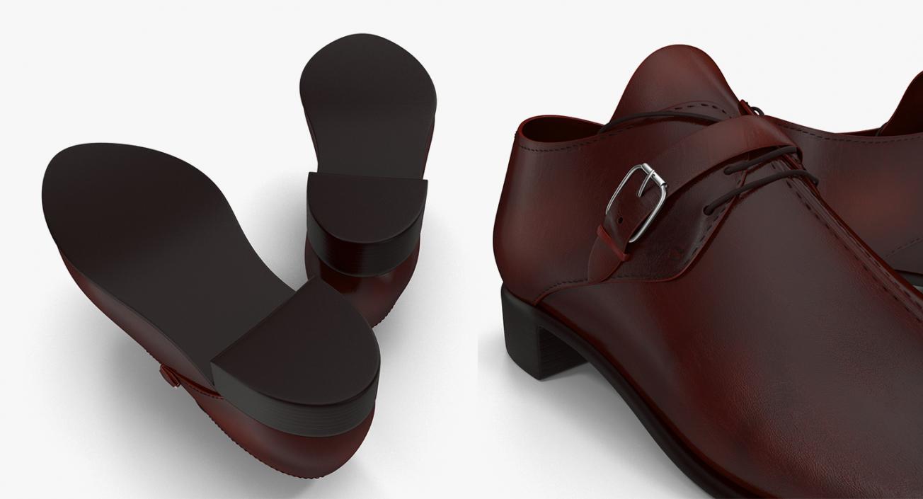 3D Man Shoes Collection 11 model